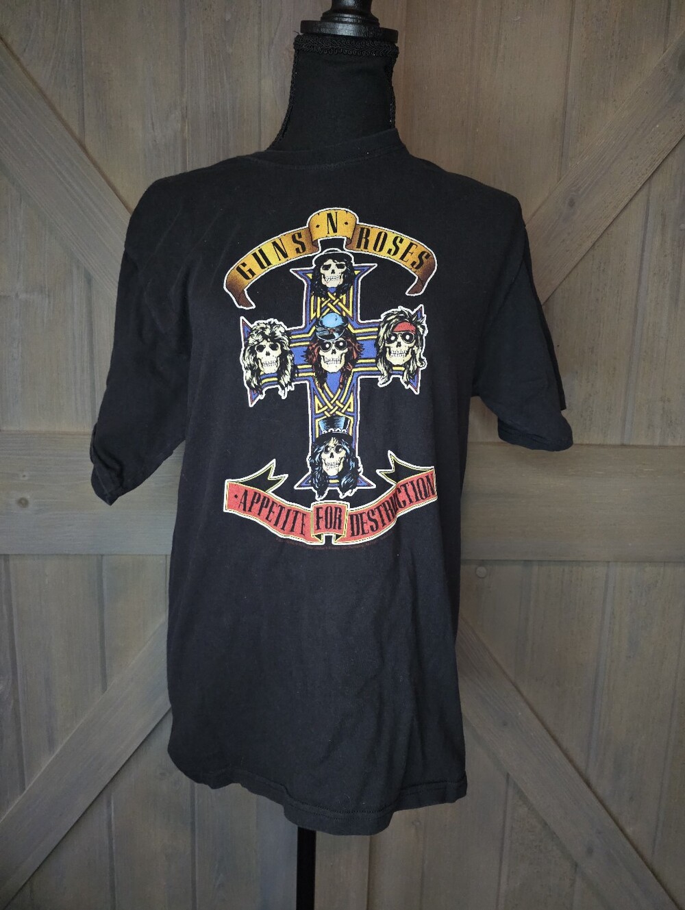 Guns N' Roses "Appetite for Destruction" Tshirt Sz Med
